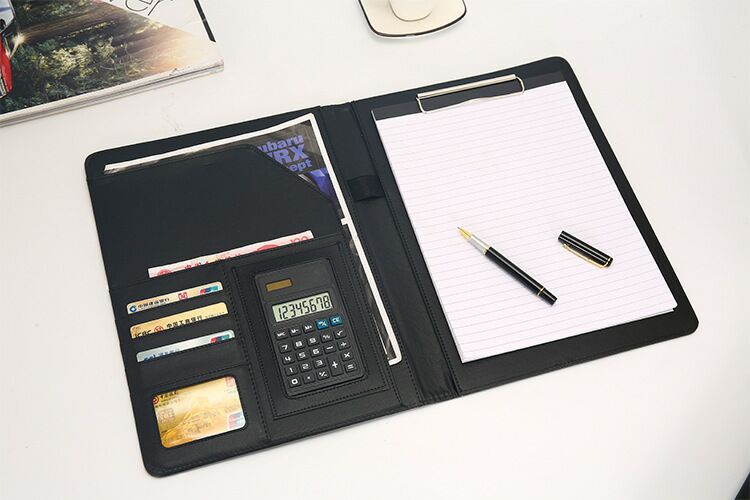 A4皮質(zhì)文件夾商務(wù)辦公用品資料夾批發(fā)4s店銷售簽約本多功能經(jīng)理夾